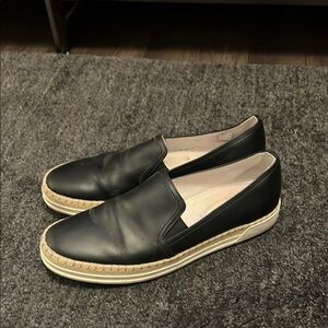 Black Slip-On Loafers
